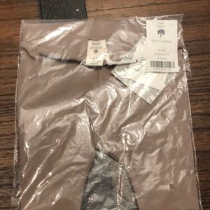 Kate Quinn skinny leggings - wood - organic cotton- 6-12 mo